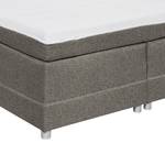 Lit boxspring Kapae Tissu Luara: Anthracite - 140 x 200cm