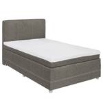 Lit boxspring Kapae Tissu Luara: Anthracite - 120 x 200cm