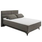 Lit boxspring Katalat Tissu Luara: Anthracite - 120 x 200cm