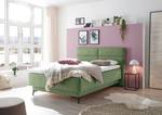 Lit boxspring Katalat Tissu Luara: Vert olive - 120 x 200cm