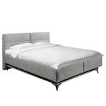 Lit boxspring Katalat Tissu Luara: Gris - 160 x 200cm