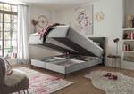 Lit boxspring Katalat Tissu Luara: Gris - 160 x 200cm