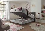 Lit boxspring Katalat Tissu Luara: Gris - 160 x 200cm