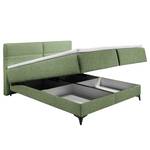 Letto contenitore Katalat Tessuto Luara: verde oliva - 160 x 200cm