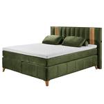 Lit boxspring Mavros Microfibre Valeria: Mousse d'hiver