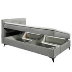 Lit boxspring Grambit Tissu Colbie: Gris