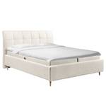 Boxspring Cerrave Platweefsel Luara: Ecru