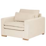 Fauteuil Dailman Corduroy Lola: Crèmekleurig