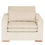 Fauteuil Dailman Corduroy Lola: Crèmekleurig