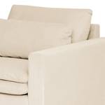 Sessel Dailman Cordstoff Lola: Creme