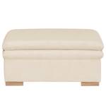 Polsterhocker Dailman Cordstoff Lola: Creme - 105 x 90 cm