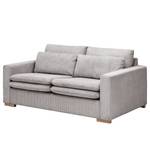 2,5-Sitzer Sofa Dailman Cordstoff Lola: Hellgrau