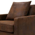 Fauteuil Lennox Microvezel Goda: Chocoladebruin