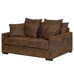 2,5-Sitzer Sofa Lennox Microfaser Goda: Schokoladenbraun