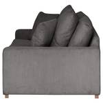 2,5-Sitzer Sofa Lennox Cordstoff Lola: Grau