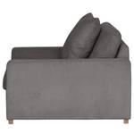 Fauteuil Lennox Velours côtelé Lola: Gris