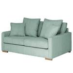 2,5-Sitzer Sofa Lennox Cordstoff Lola: Babyblau