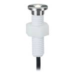 Lampada a incasso Plug & Shine Micro Pen Acciaio inox - Color argento - 6 pezzi