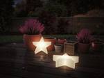 Illuminazione outdoor Plug & Shine Star Materiale plastico - Bianco