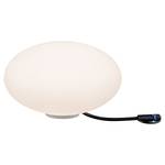 Illuminazione outdoor Plug & Shine Stone Materiale plastico - Bianco - 28 x 17 cm