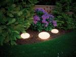 Illuminazione outdoor Plug & Shine Stone Materiale plastico - Bianco - 28 x 17 cm