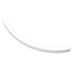 Striscia a LED Neon Stripe Materiale plastico - Bianco - Larghezza: 500 cm - Bianco caldo