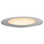 Inbouwlamp Plug & Shine Floor 2W aluminium/kunststof - zilverkleurig - Set van 1 - Warm wit