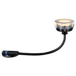 Inbouwlamp Plug & Shine Floor 2W aluminium/kunststof - zilverkleurig - Set van 1 - Warm wit