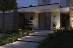 Illuminazione outdoor Venea Legno massello di teak / Ferro - Grigio / Marrone - Altezza: 40 cm