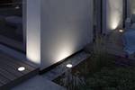 Padverlichting Wallwasher Ito aluminium - grijs - 28 x 3.3 cm