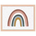 Afbeelding Pastel Colors Rainbow massief beukenhout/acrylglas - naturel - 33 x 43 cm