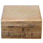 Contenitore FLOWER BOX Legno di mango - 17 x 17 cm