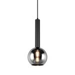 Suspension Clayton Verre fumé / Fer - Nb d'ampoules : 1