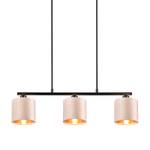 Suspension Julieta Tissu / Fer - 3 ampoules