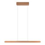 Suspension LED Helios Fer - 1 ampoule - Marron - Largeur : 100 cm