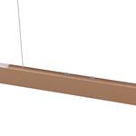 LED-plafondlamp Helios ijzer - 1 lichtbronnen - Bruin - Breedte: 100 cm