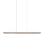 Suspension LED Helios Fer - 1 ampoule - Argenté - Largeur : 100 cm