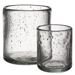 Waxinelichthouder WILD COAST glas - Hoogte: 8 cm