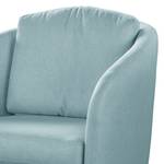 Fauteuil Sarrato Tissu Lioba: Bleu clair