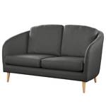 2-Sitzer Sofa Sarrato Webstoff Lioba: Anthrazit