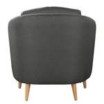 Fauteuil Sarrato Tissu Lioba: Anthracite