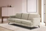 3-Sitzer Sofa Simones Webstoff Bogna: Hellbraun