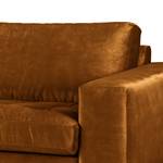 3-Sitzer Sofa Pruneda Samt Tomi: Goldbraun