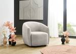 Fauteuil Acalia Tissu Bouclé Anouk: Gris clair