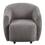 Fauteuil Acalia Bouclé Stof Anouk: Grafietkleurig