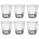 Verres CUBES - Lot de 6 Verre - Transparent