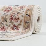 Wollen vloerkleed Dolna Bloemen scheerwol - 80 x 250 cm