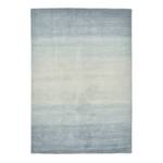 Wollteppich Comfort Ombre Schurwolle - Grau - 70 x 140 cm