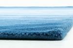 Wollteppich Comfort Ombre Schurwolle - Blau - 60 x 90 cm