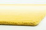 Tapis en laine Comfort Ombre Laine vierge - Jaune - 70 x 140 cm